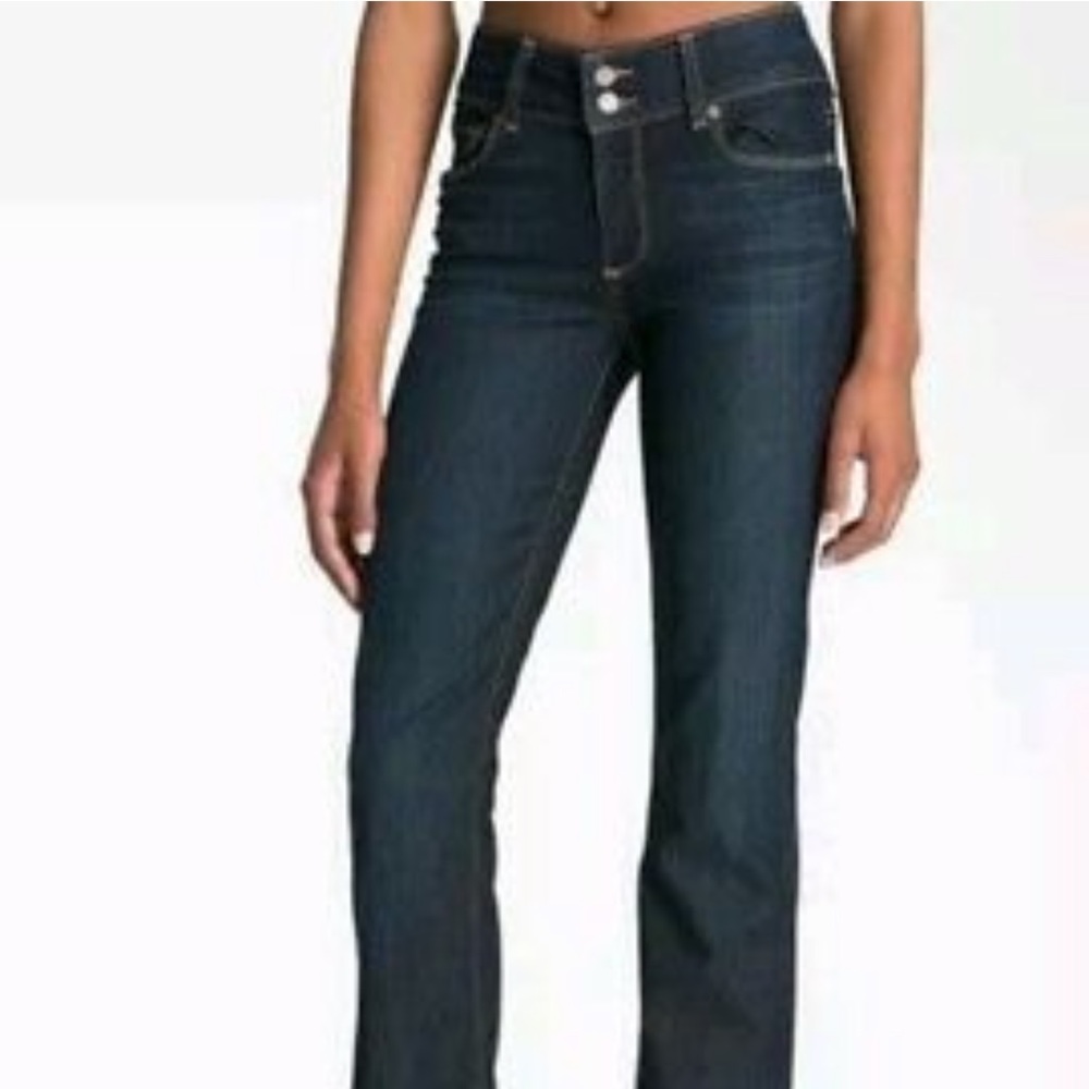 🔥 SALE Paige Hidden Hills Flared Premium Denim Jeans | Size 28